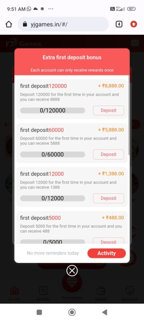 Yj Games Login